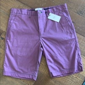 Textures Multiline Printed Shorts